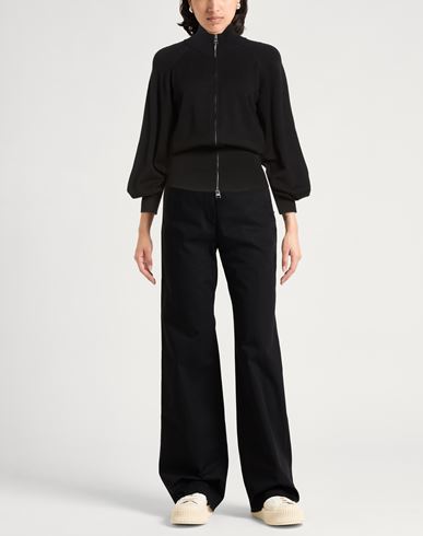 Woman Cardigan Black Size L Viscose, Polyester