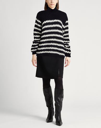 Woman Turtleneck Black Size S Baby alpaca wool, Polyamide, Wool