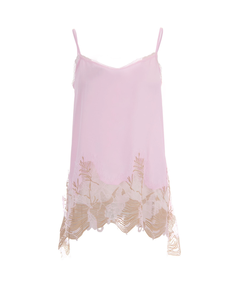 Fabiana Filippi - lingerie top asymmetrical hem lace tri
