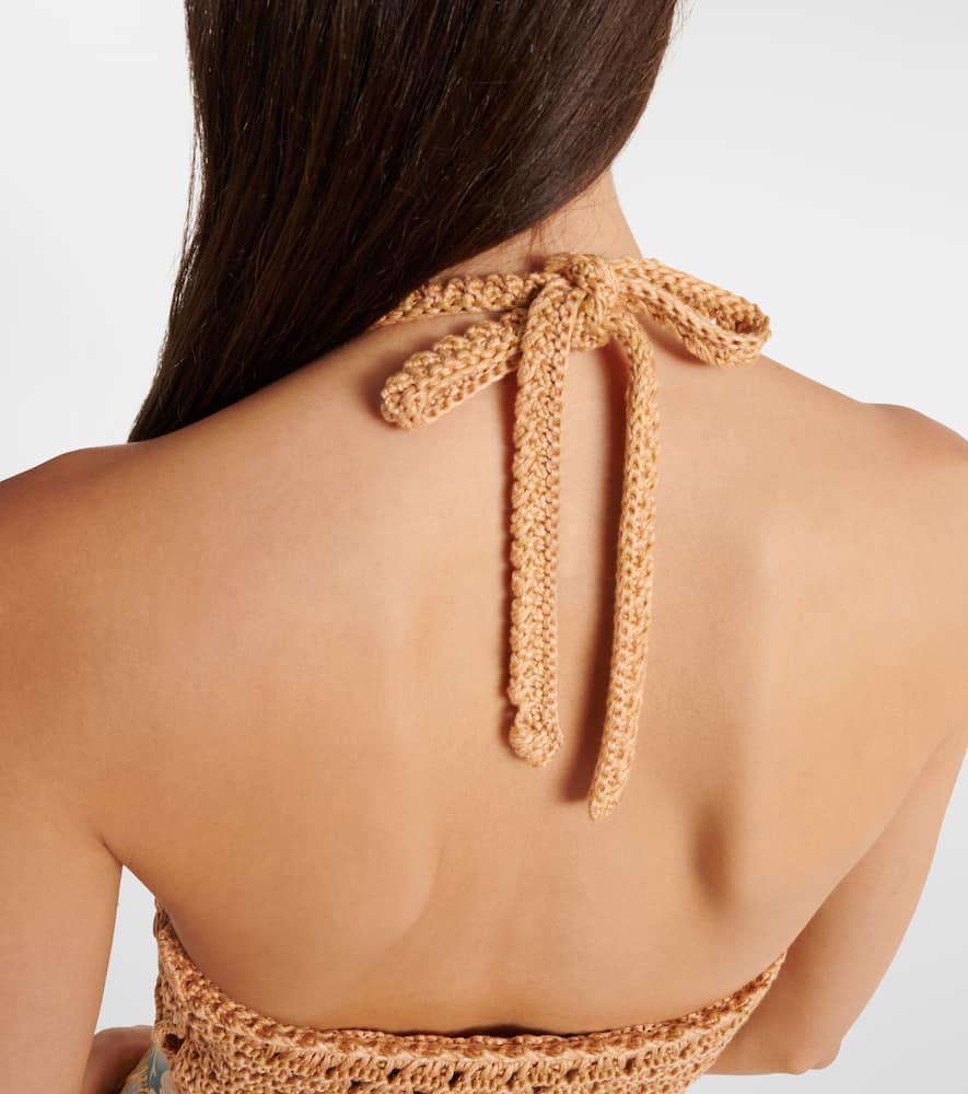 Crochet cotton top