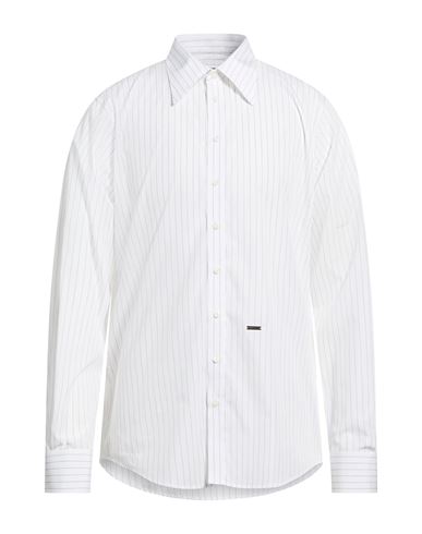 Man Shirt White Size 38 Cotton