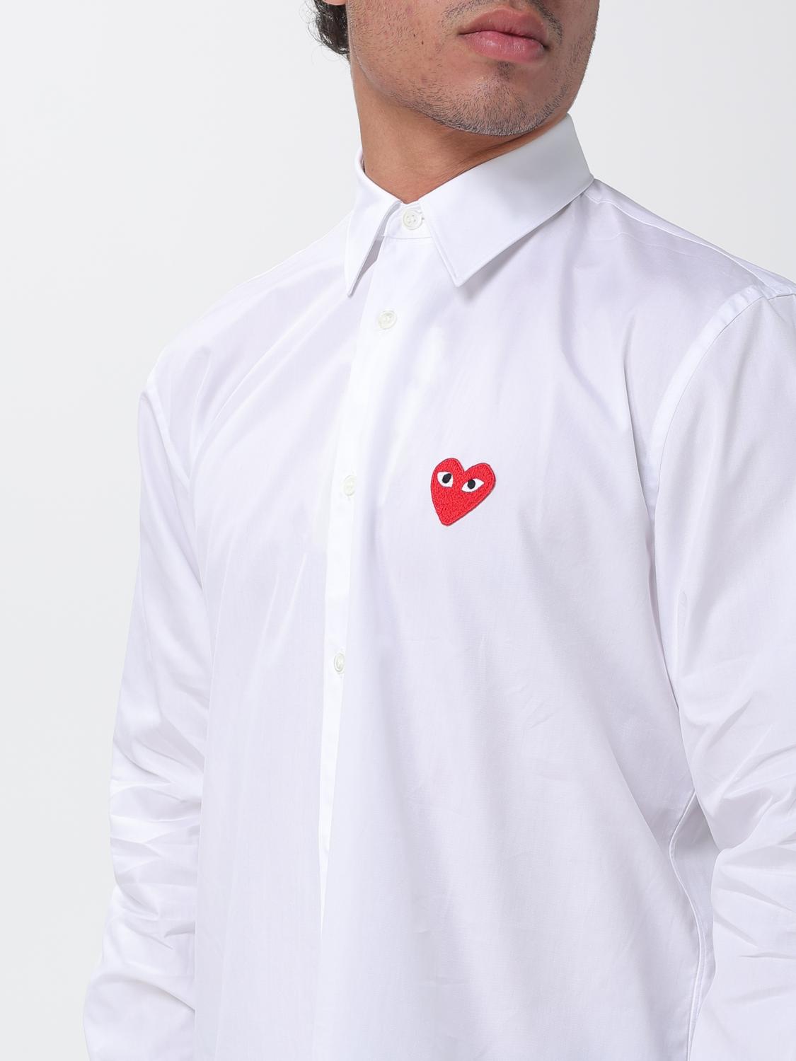 COMME DES GARÇONS Shirt Men color White
