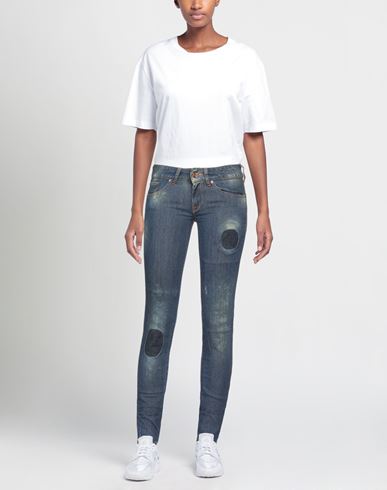 Jacob Cohёn Premium Woman Jeans Blue Size 27 Cotton, Elastane