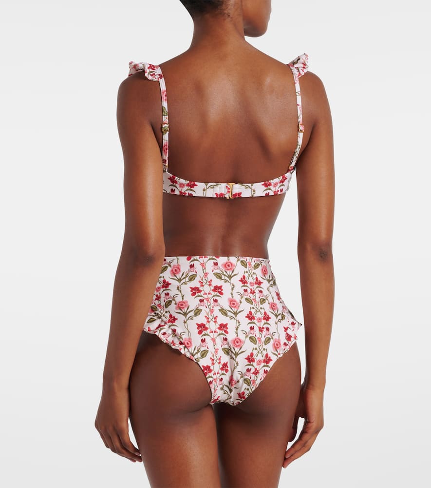 Jengibre floral bikini bottoms