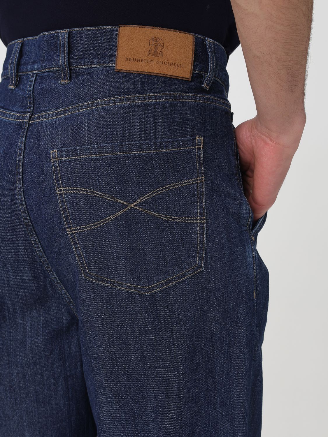 Jeans Men color Blue