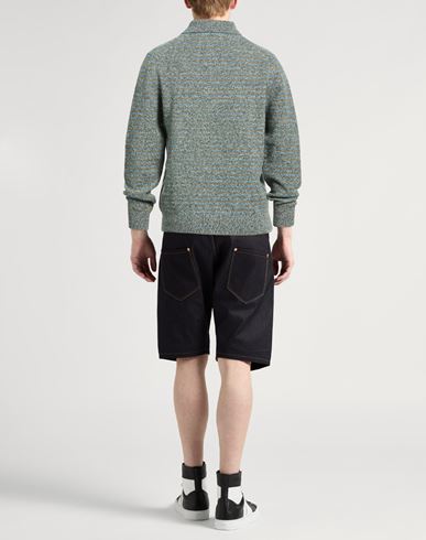 Man Turtleneck Azure Size L Lambswool