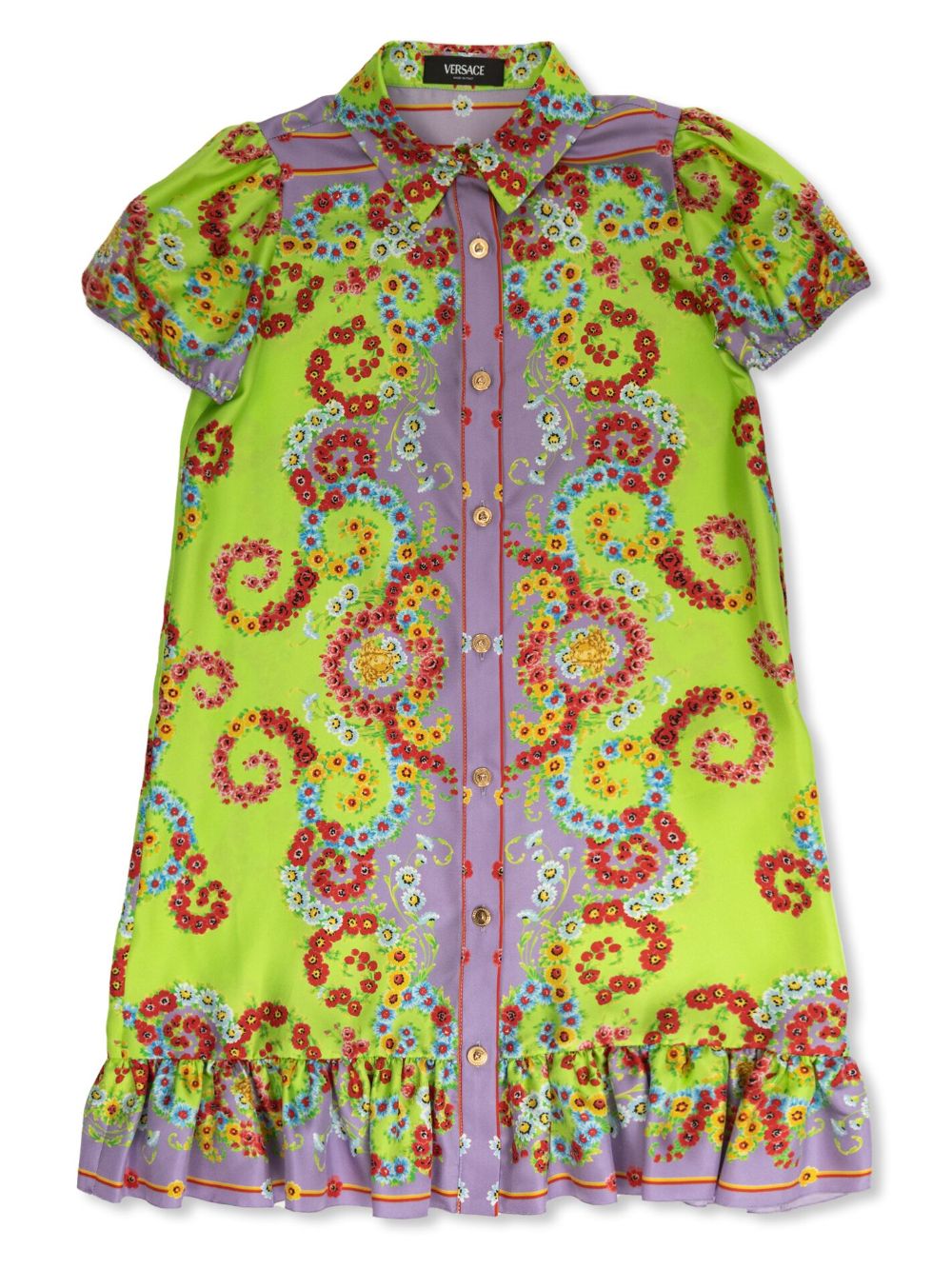 Floral-print dress - Pink