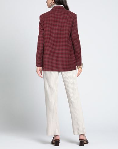 Woman Blazer Red Size 6 Viscose, Polyester, Elastane