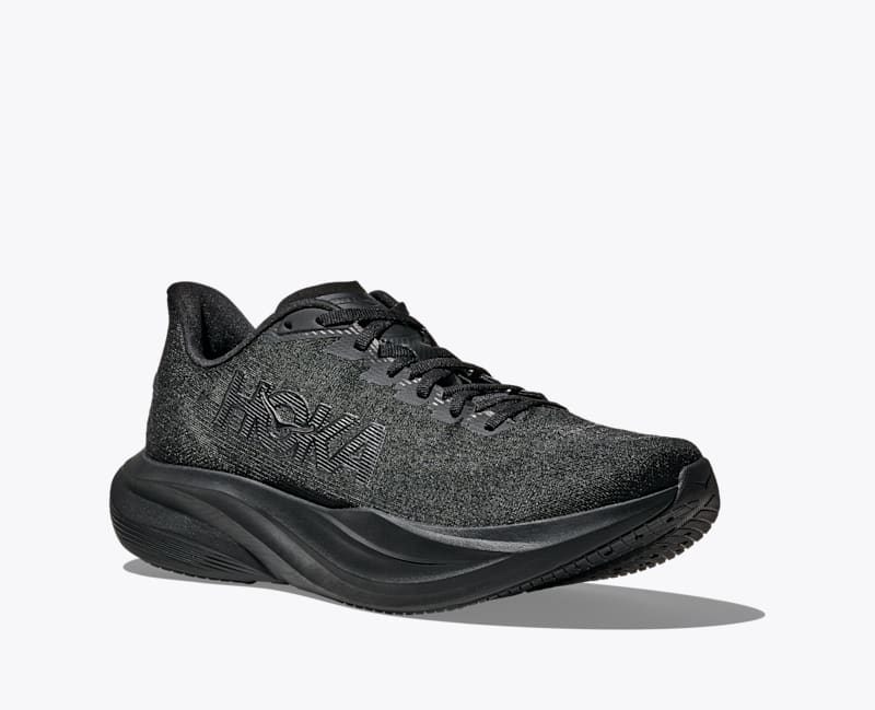 HOKA Women's Mach 7 Shoes in Black/Black