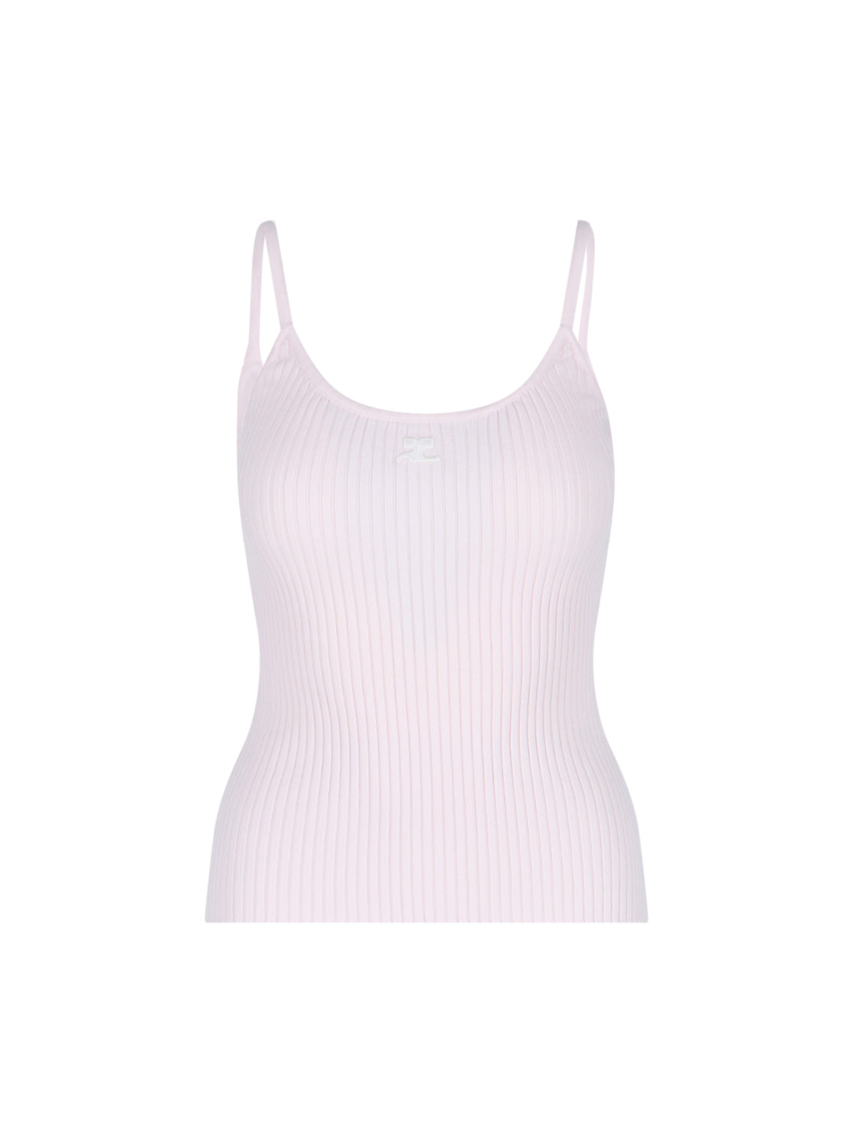 Courrèges Viscose-Blend Knit Top