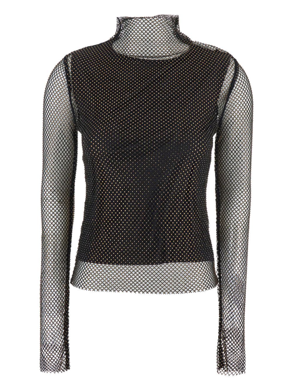High-neck top