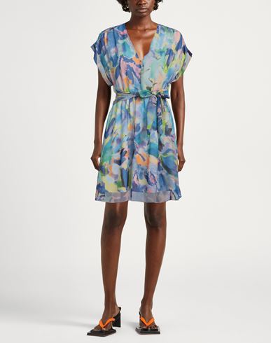 Patrizia Pepe Woman Mini dress Azure Size 6 Polyester