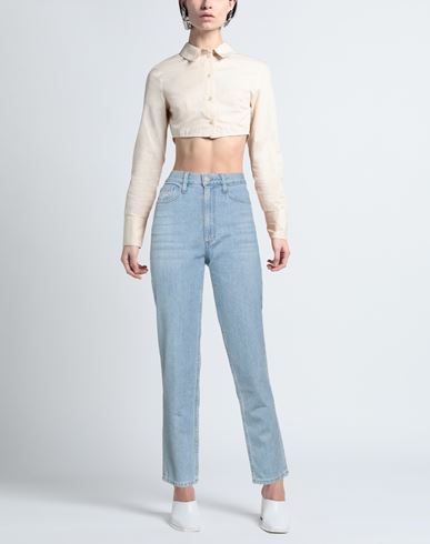 Woman Jeans Blue Size 4 Cotton