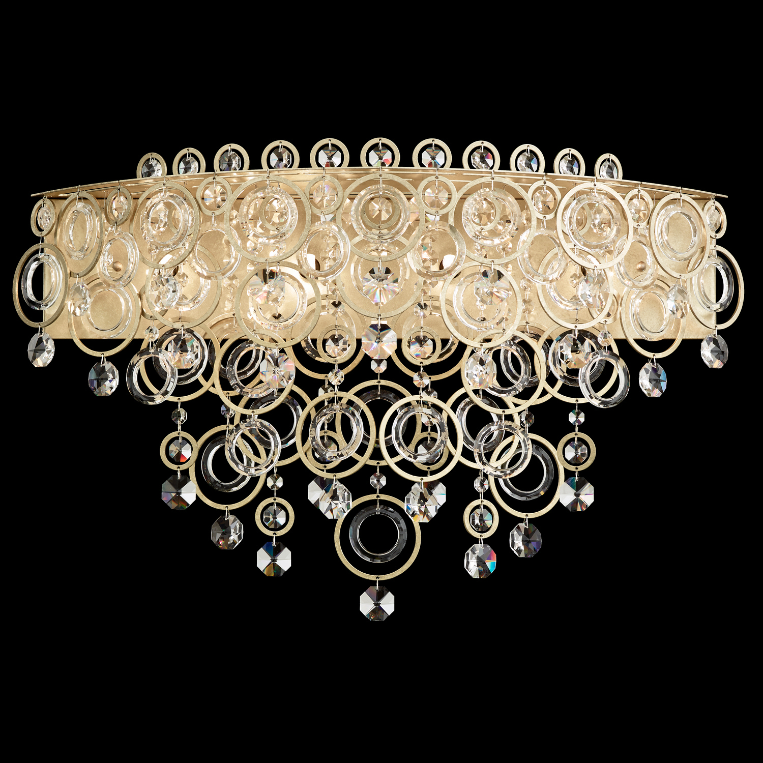 Circulus 4-Light Bathroom Vanity Light in Stainless Stee