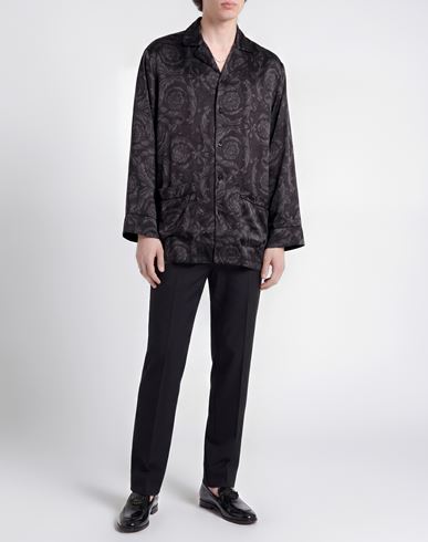 Man Shirt Charcoal Size 38 Viscose