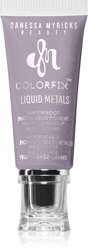 Danessa Myricks Beauty Colorfix Liquid Metals makeup multi-funzione per occhi, labbra e viso colore Lilac Flame