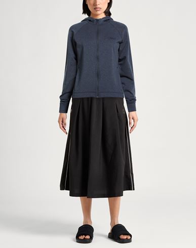 Woman Sweatshirt Midnight blue Size S Polyester, Wool, Elastane