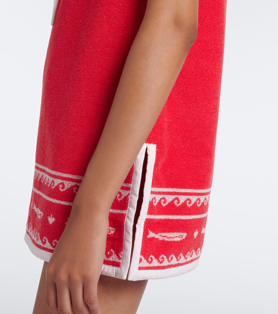 Cody cotton terry minidress