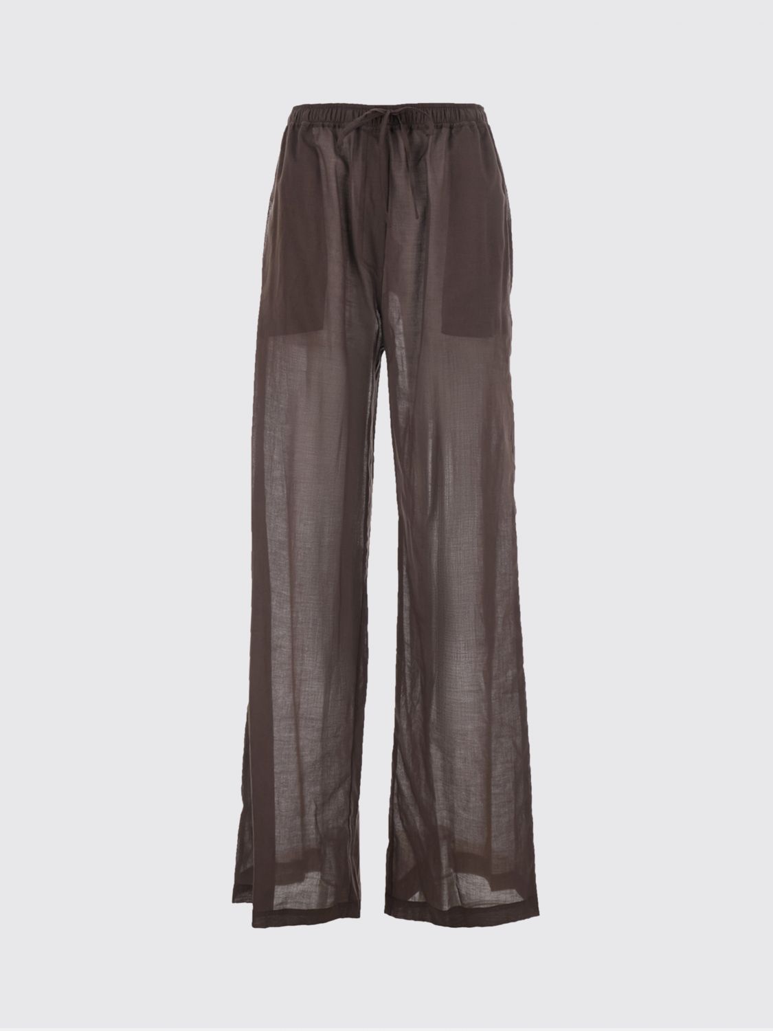 Pants Woman color Brown