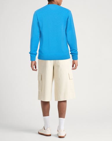Man Sweater Azure Size L Wool, Cashmere