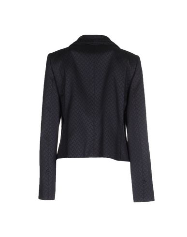 Woman Blazer Midnight blue Size 6 Wool, Polyester