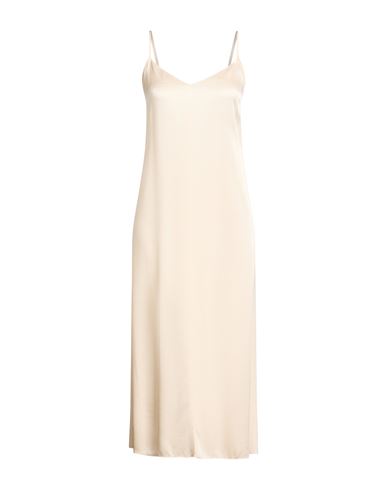 Forte_forte Woman Midi dress Ivory Size 2 Acetate, Viscose
