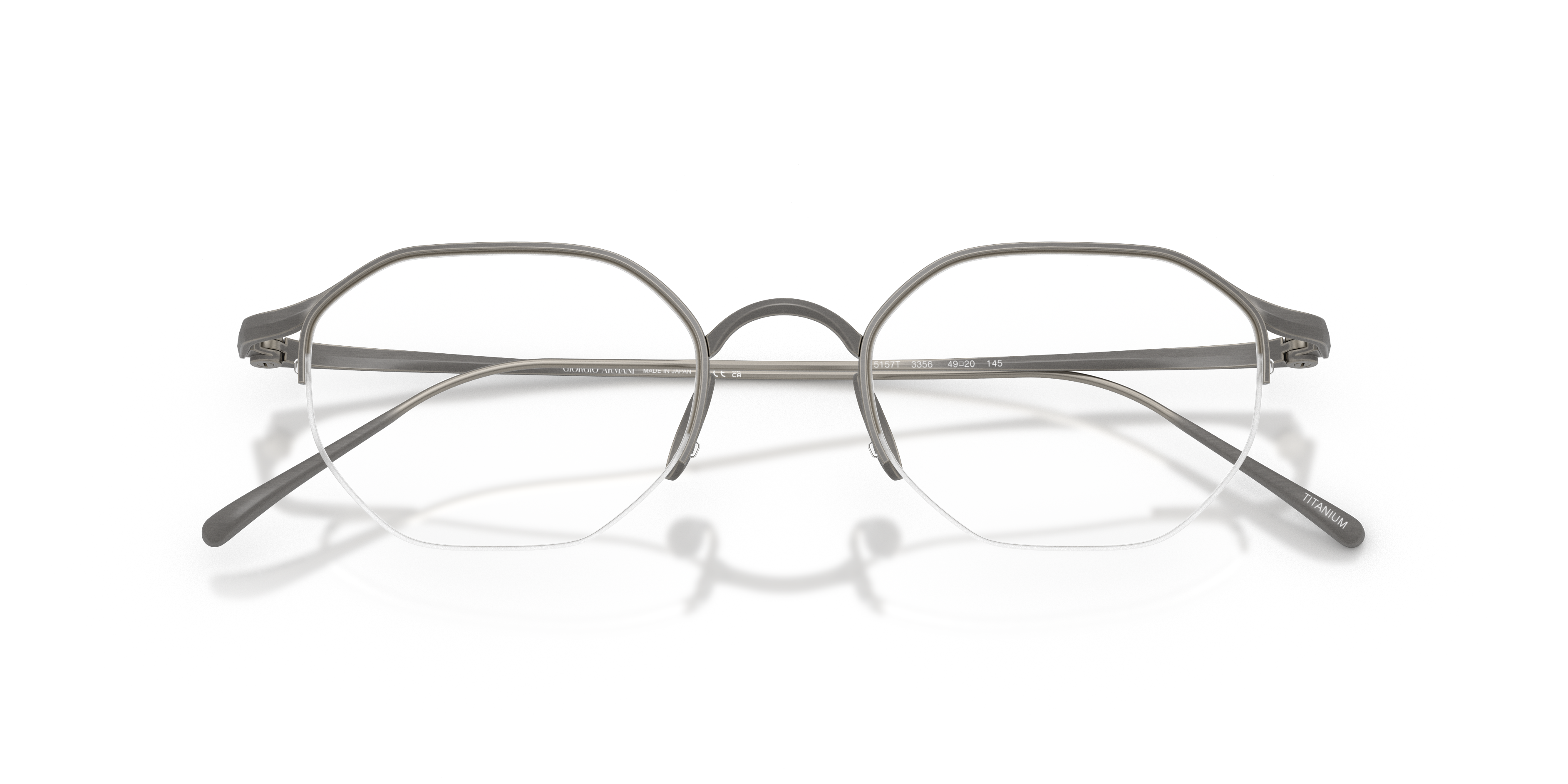 Giorgio Armani Man Giorgio Armani AR5157T 3356 Optical frames Titanium Grey Pillow Norma