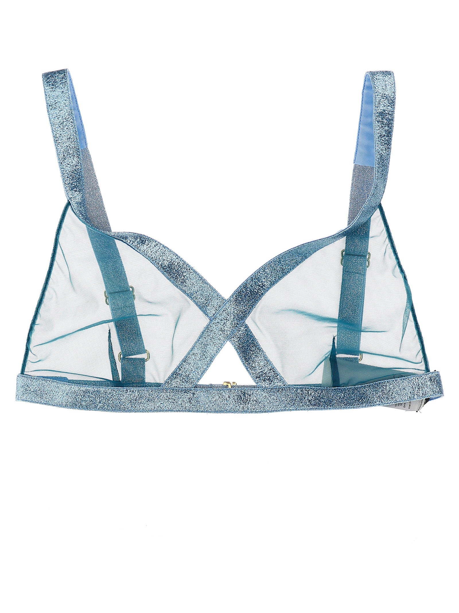 Iridescent Sable Tulle Top
