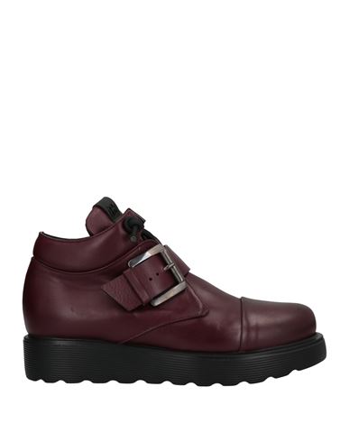 Woman Sneakers Burgundy Size 8 Soft Leather