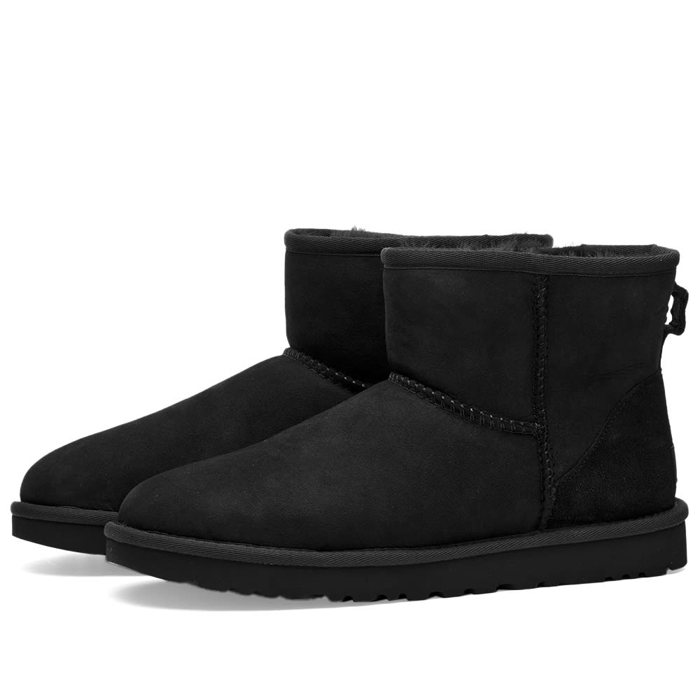 Women's Classic Mini II Boot in Black, Size UK 5 