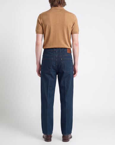 Man Jeans Blue Size 28 Cotton, Elastane