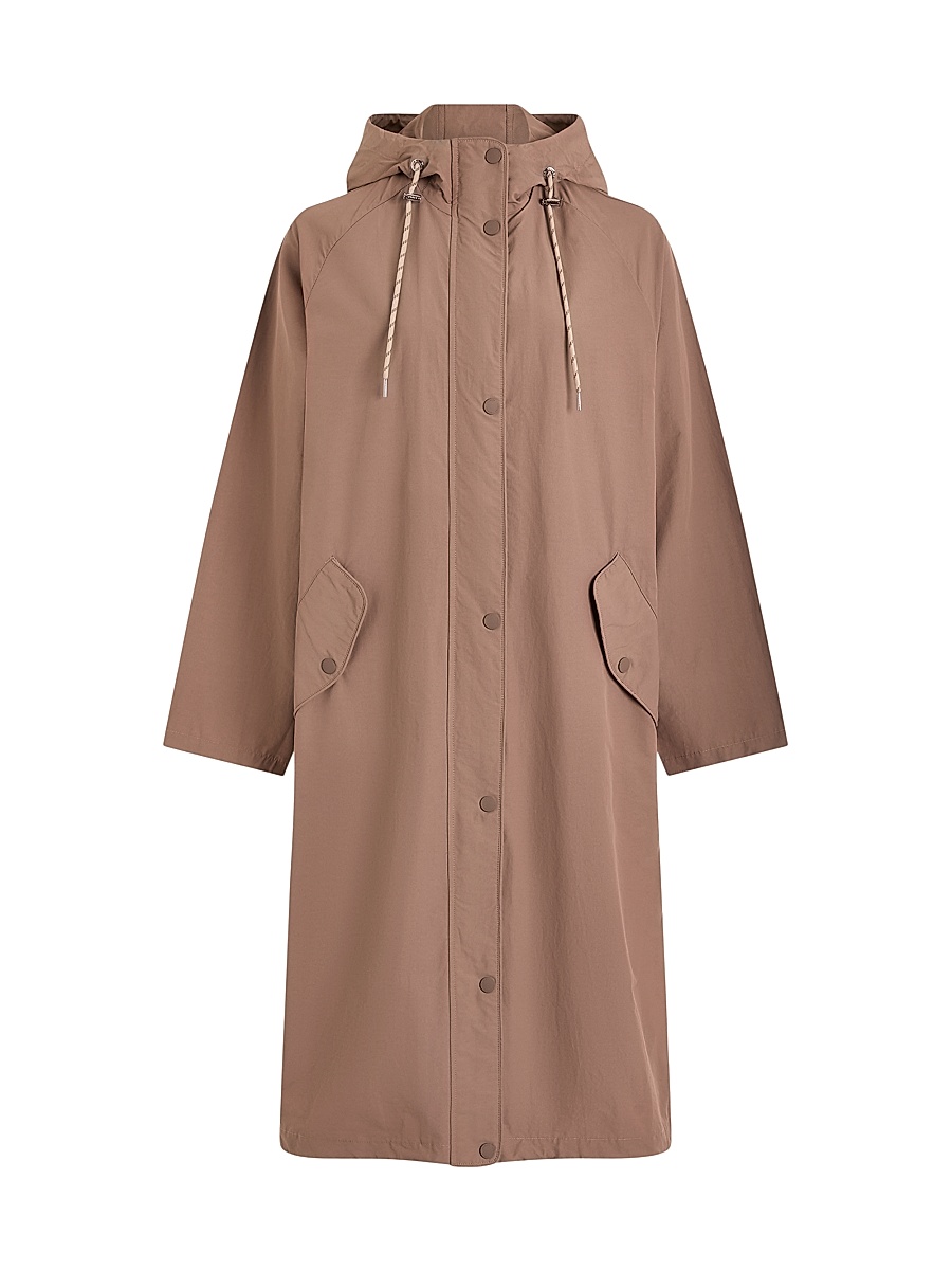Women's Isa Lightweight Cotton-Nylon Jacket - Brownie