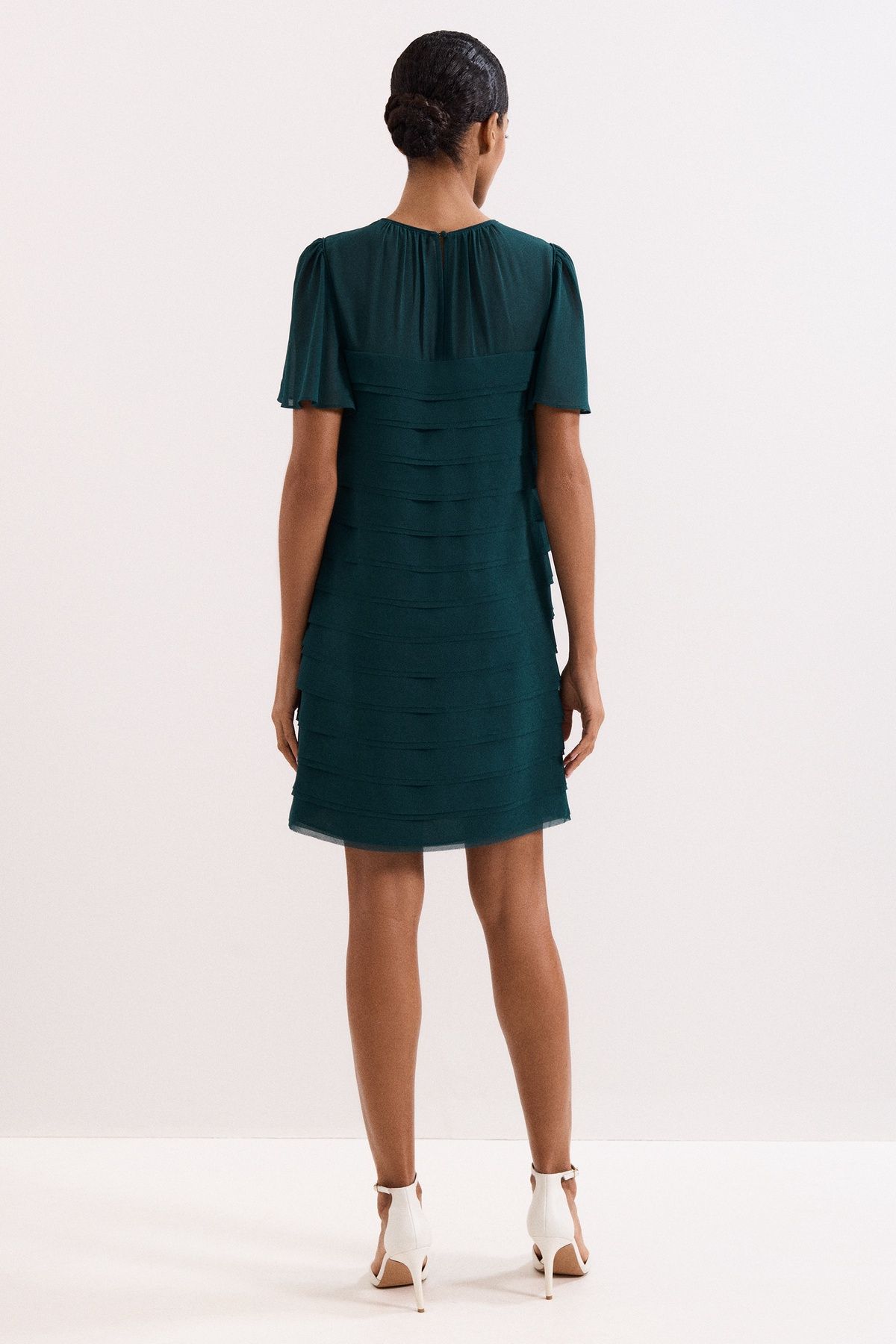 Phase Eight Women's Fallon Layered Dress in Tea