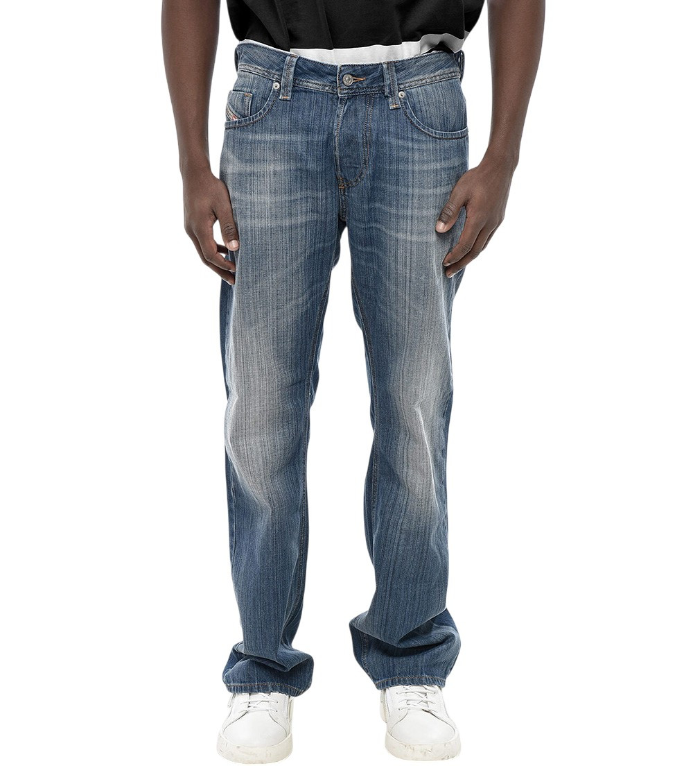 Blue Mid Rise Jeans