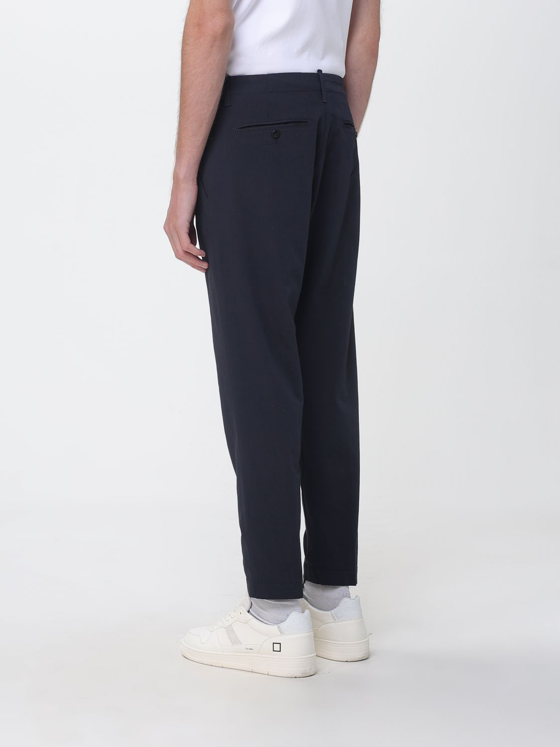 Pants Men color Blue