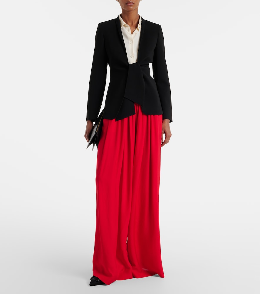 Vannesa pleated palazzo pants