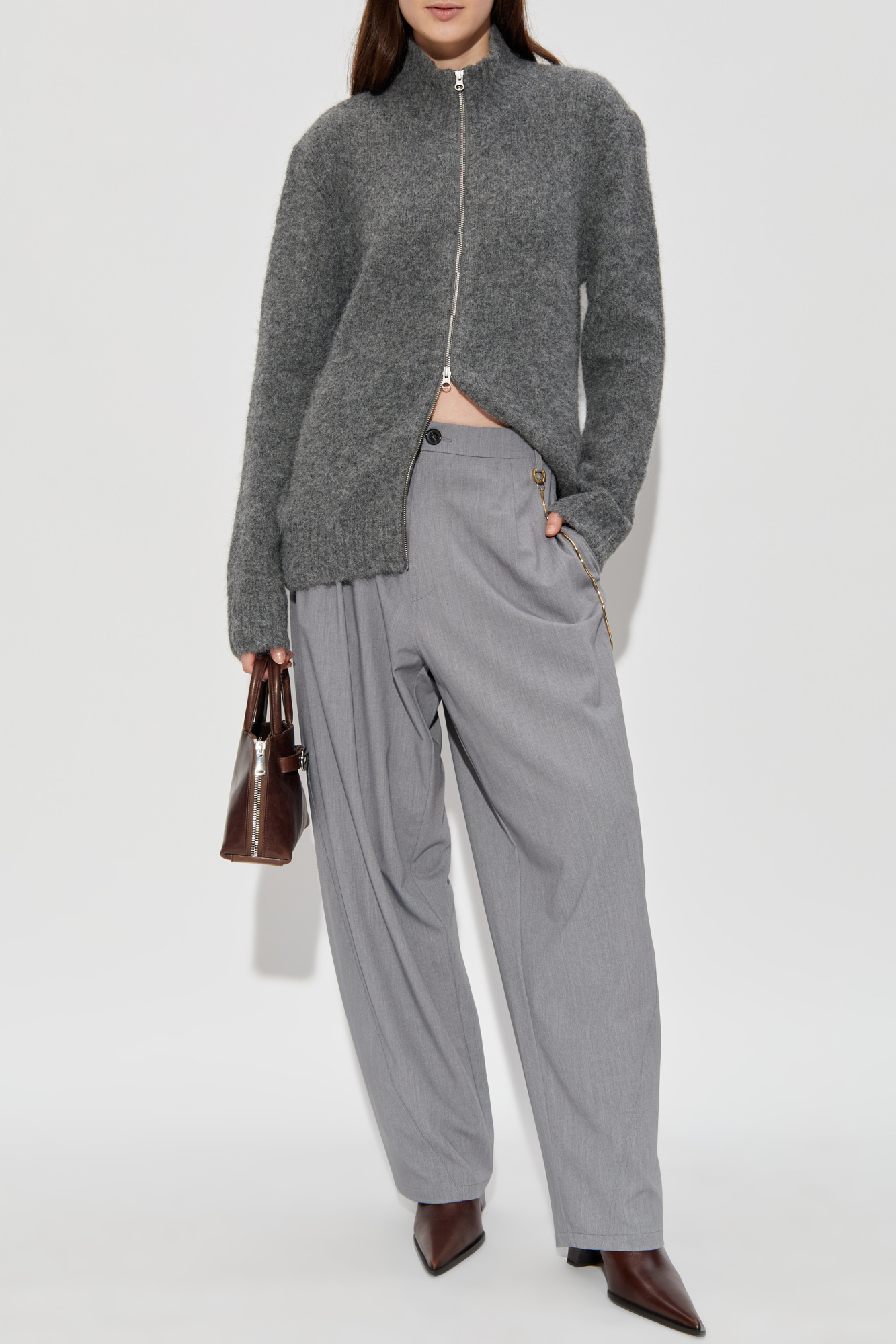 "Phebe" Trousers, Women's, Grey