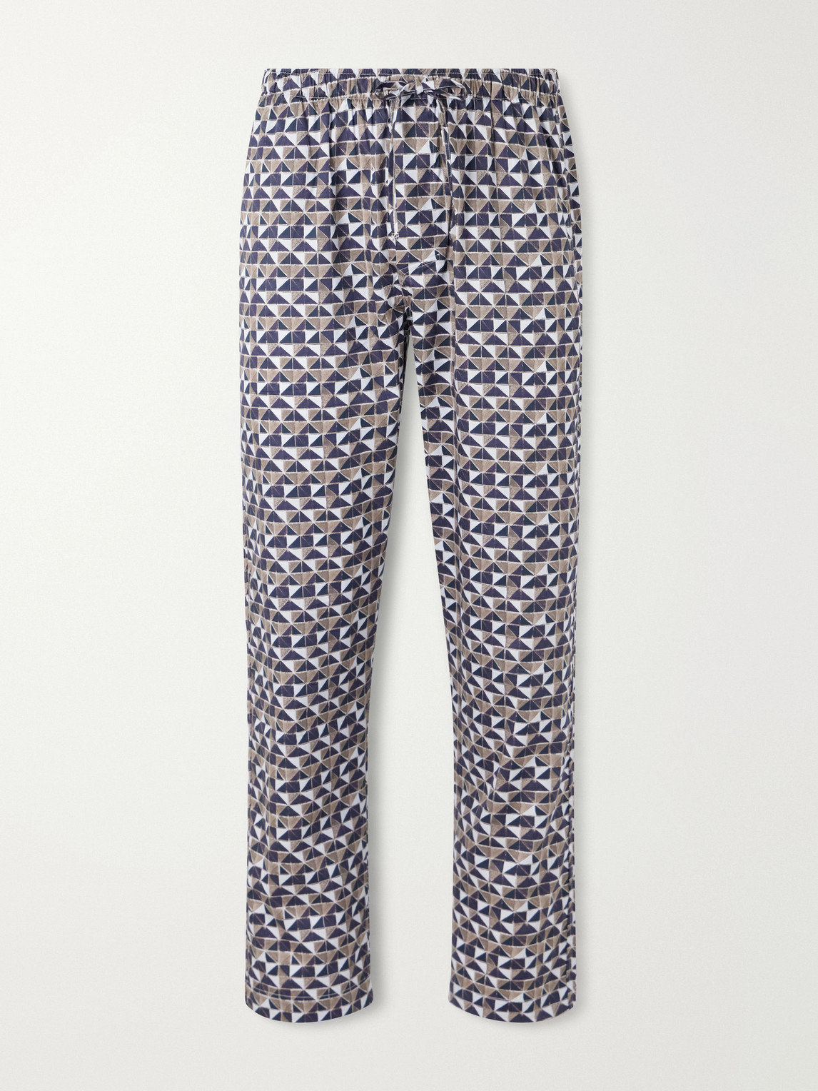 Printed Cotton-Sateen Pyjama Trousers