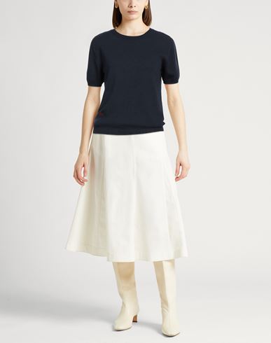 Agnona Woman Sweater Navy Size L Cotton, Cashmere