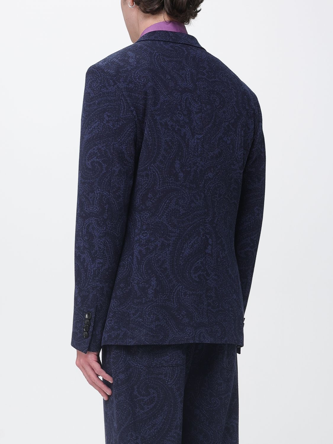 Jacket Men color Blue