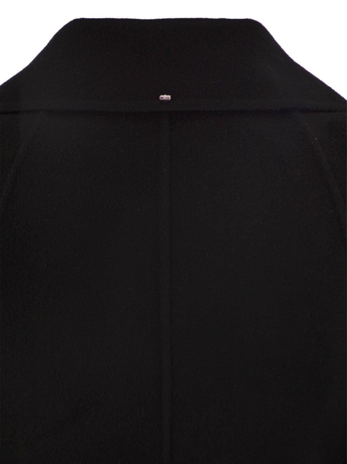 Double-Breasted Belted Coat