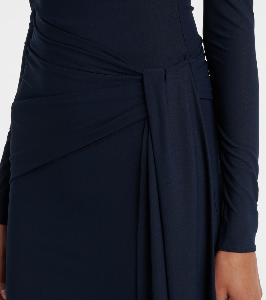 Alex Perry Semi-sheer gathered gown