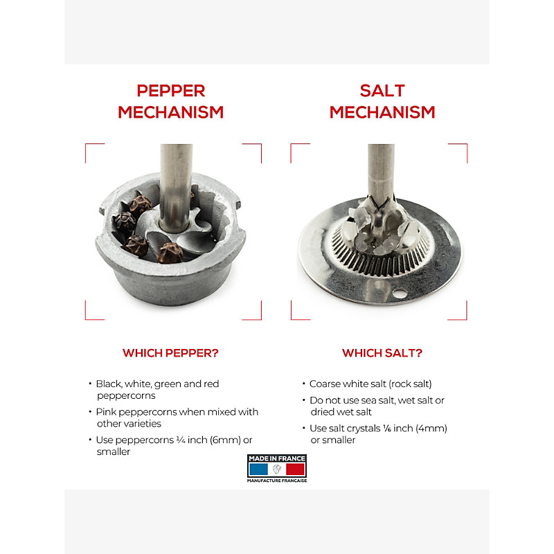 Chocolate Paris Uselect Wooden Salt Mill 40cm
