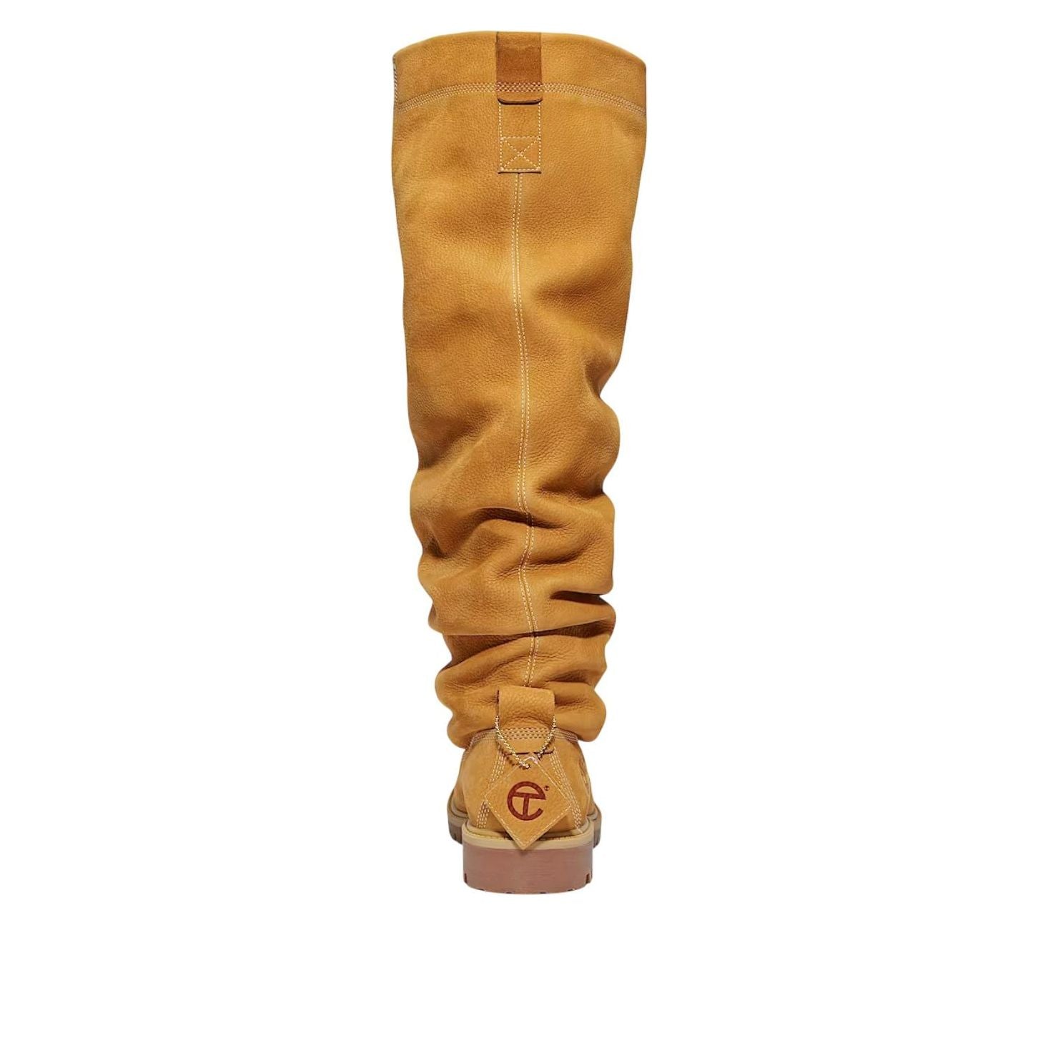 X Telfar Tall Pull On Boot 'Wheat'
