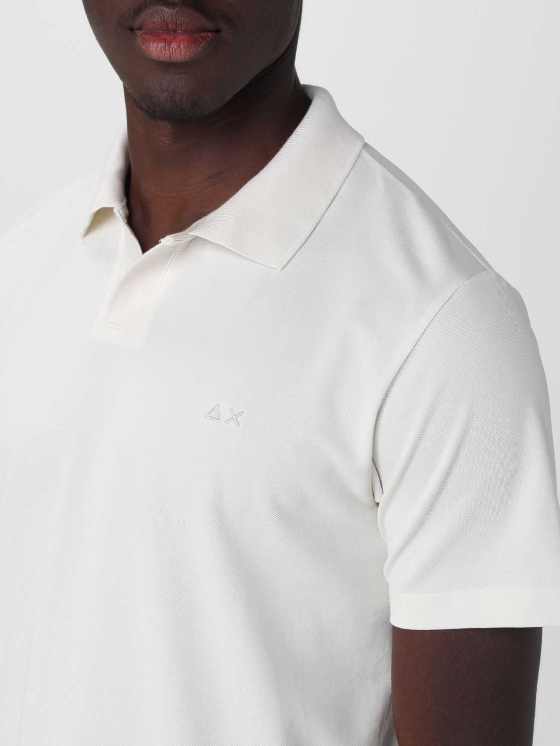Polo Shirt Men color White