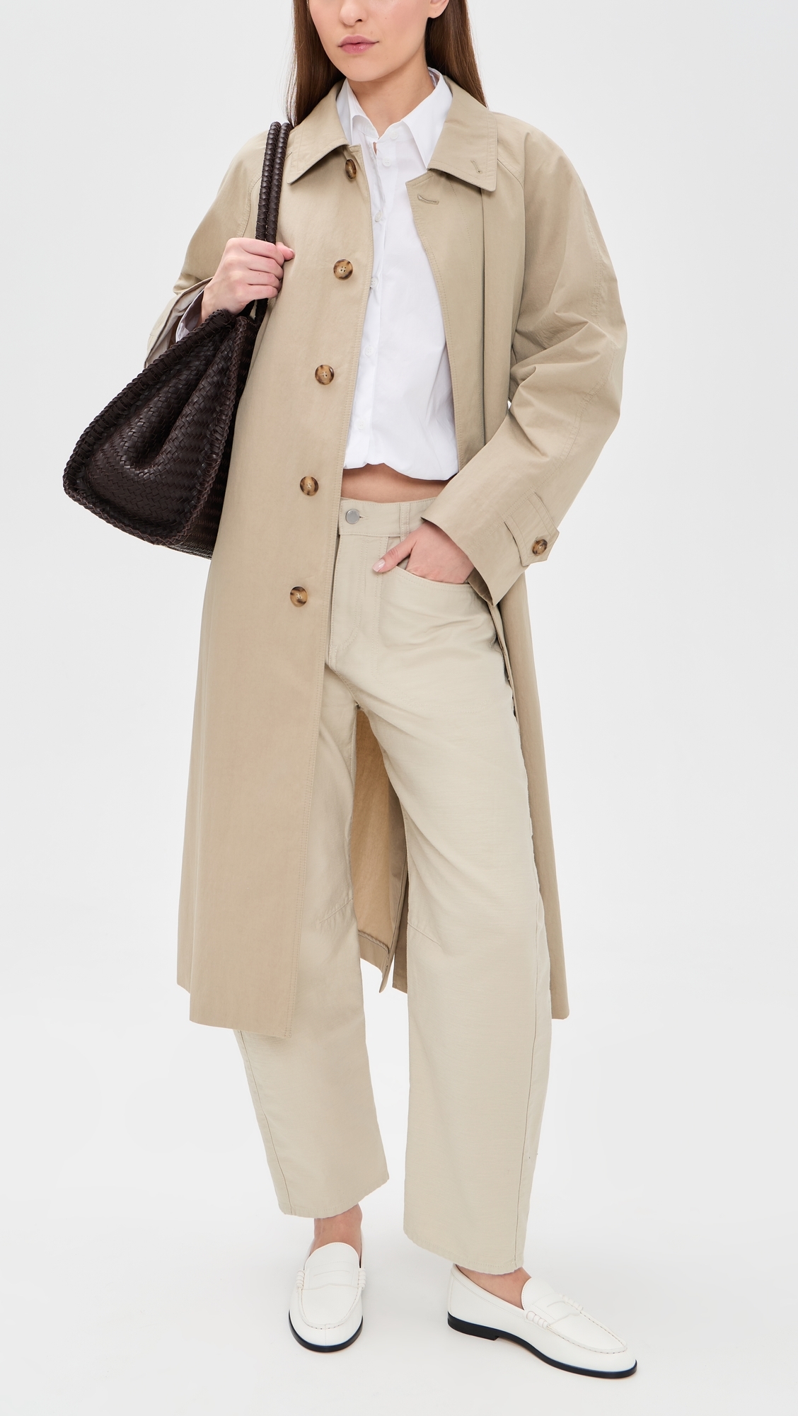 Stevie Utility Tapered Pants Tan