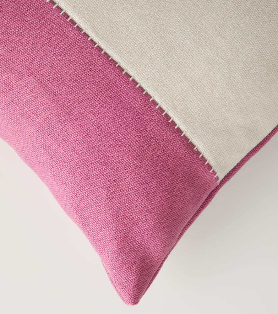 Etro Pegaso embroidered linen cushion