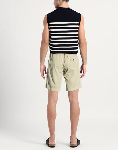 Man Shorts & Bermuda Shorts Sage green Size 31 Cotton