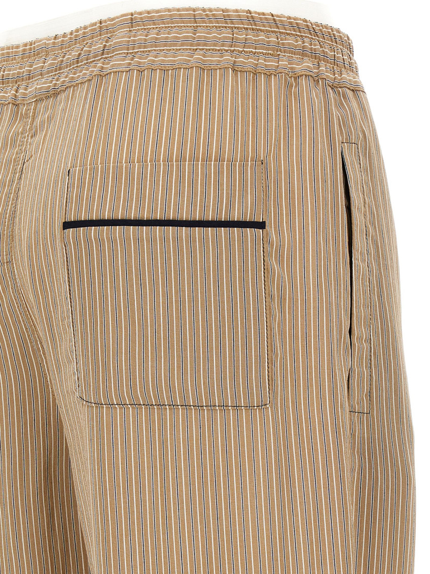 Pleat Detail Pyjama Pants