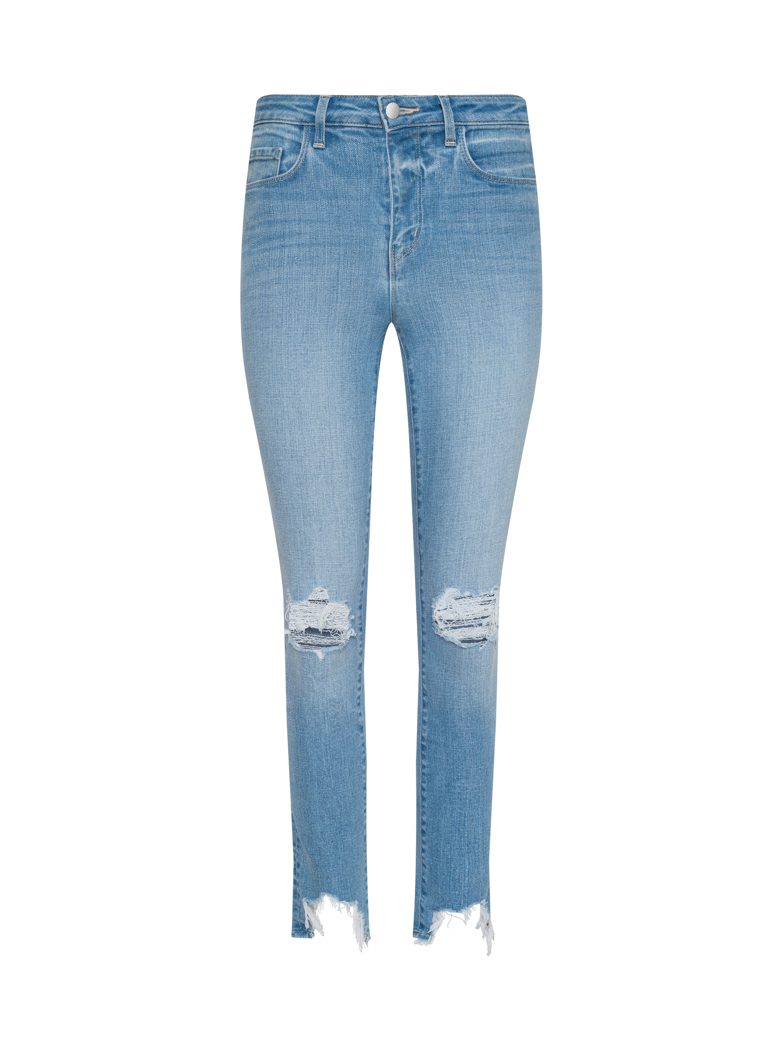 High Line Distressed Skinny Jean In Rosedale Destruct